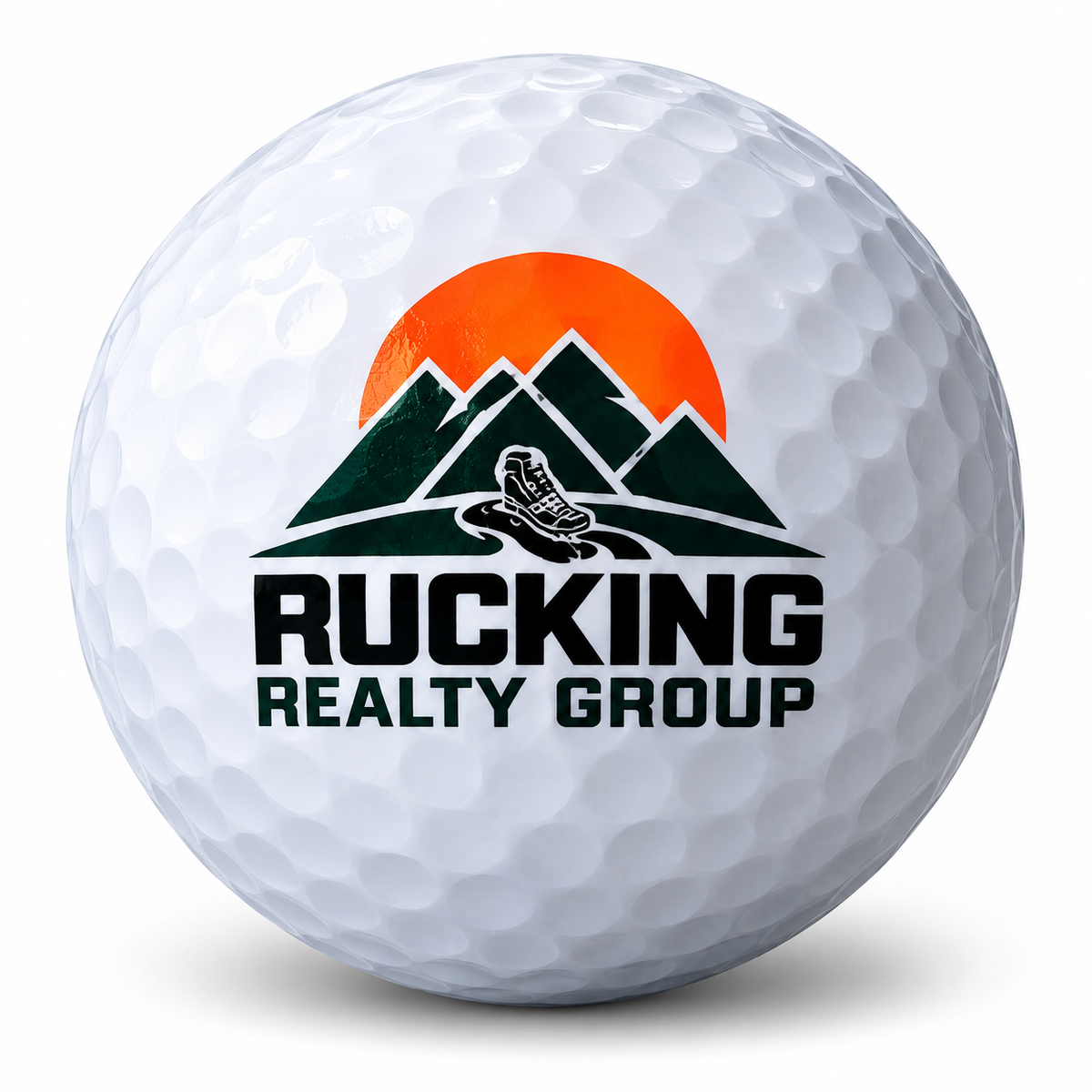 Custom Logo Golf Ball – UV Printed