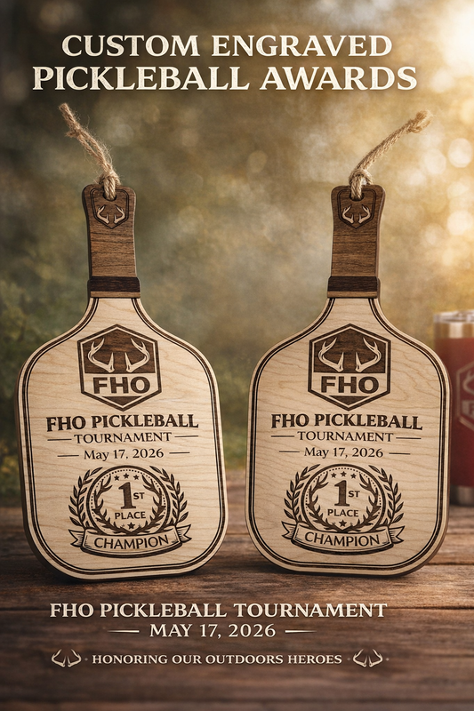 Custom Pickleball Paddle Awards