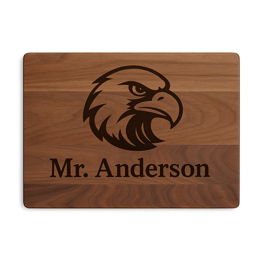 Personalized Walnut Cutting Board