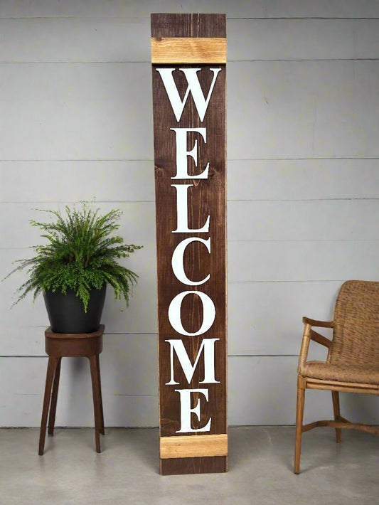 Welcome Outdoor Porch Sign