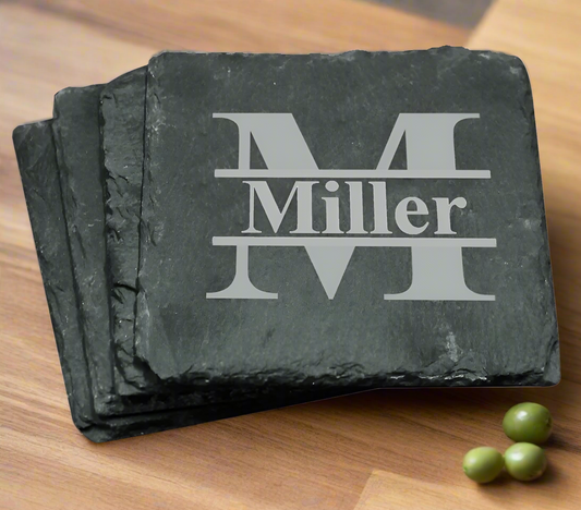 Engraved Slate Coasters