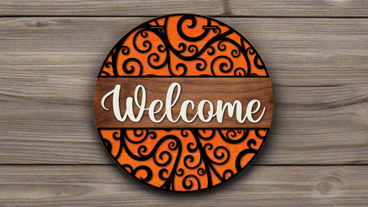 Welcome Flourish 2024 Door Hanger